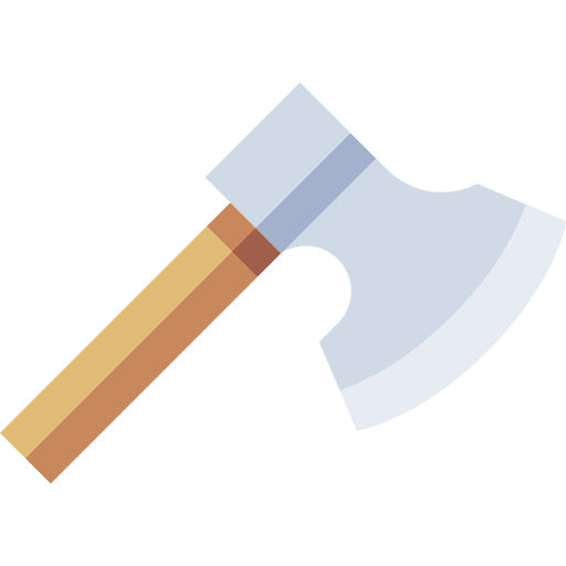 Axe construction and tools chopping woodcutter icon Axe construction and tools chopping woodcutter icon