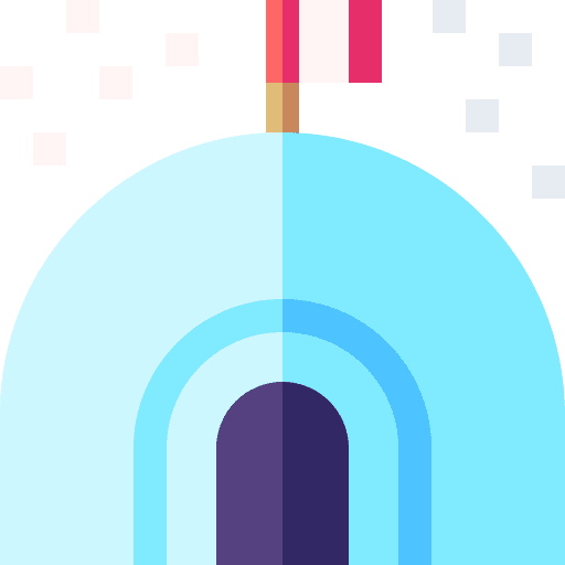 Igloo architecture and city construction igloo icon Igloo architecture and city construction igloo icon
