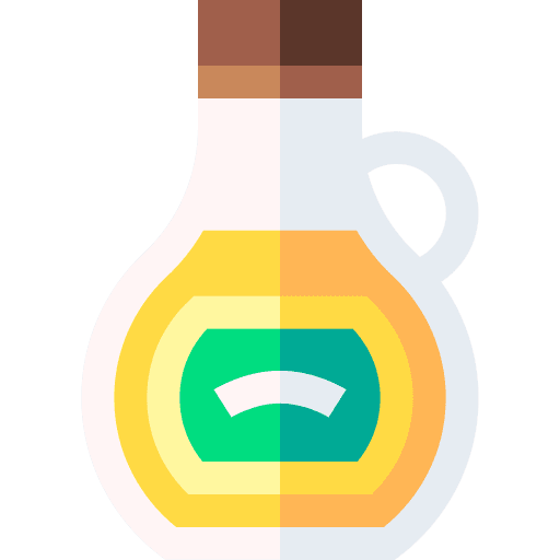 Maple syrup bottle traditional gastronomy icon Maple syrup bottle traditional gastronomy icon