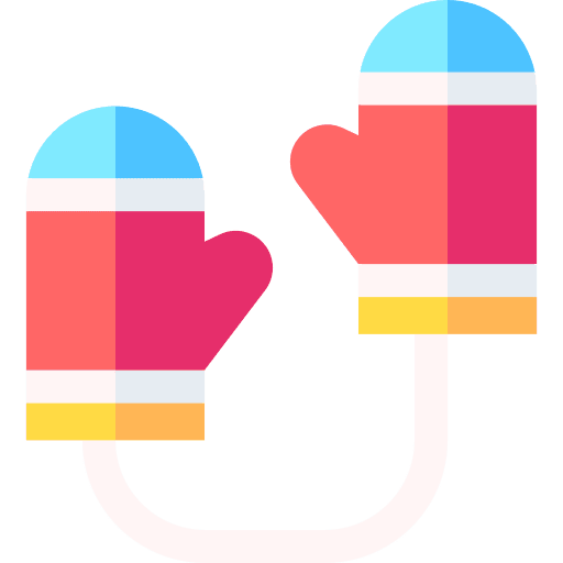 Mittens warm gloves winter icon Mittens warm gloves winter icon