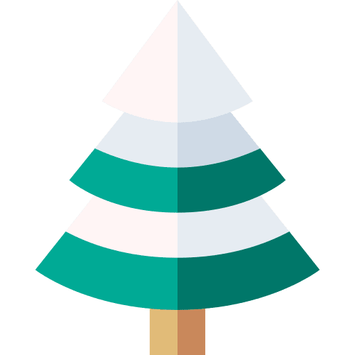 Pine nature winter woodland icon Pine nature winter woodland icon