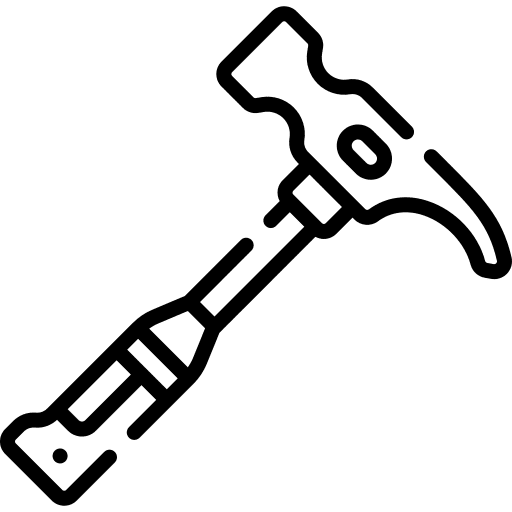 Hammer mallet carpentry repair icon