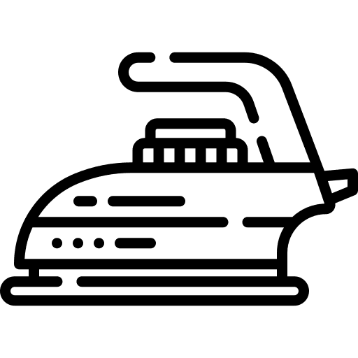Iron electronics heat iron icon