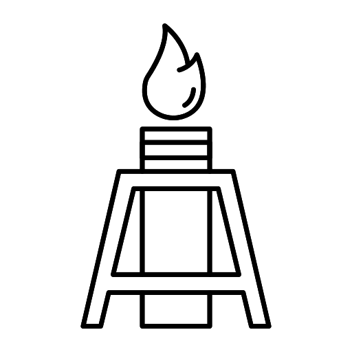 Burner burner bunsen burner fire icon