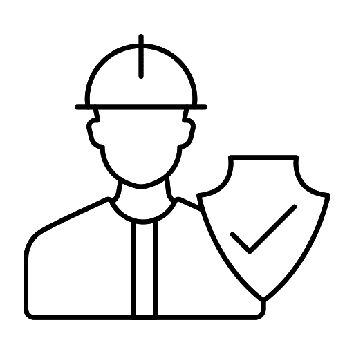 Worker professions and jobs worker people icon