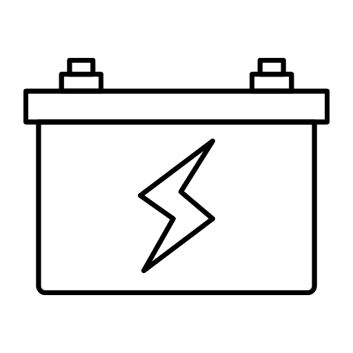 Battery energy battery power icon
