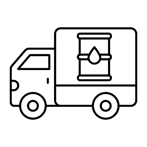 Fuel truck tank fuel truck petrol icon