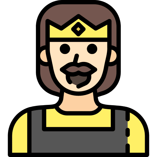 King arthur england medieval king icon