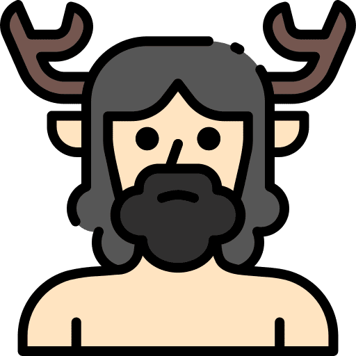 Cernunnos celtic male redhead icon Cernunnos celtic male redhead icon