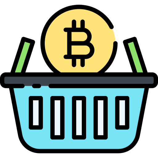 Basket shopping basket purchase commerce and shopping icon
