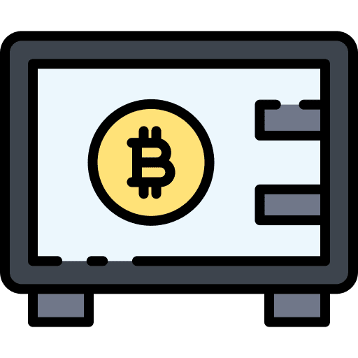 Box bitcoin cryptocurrency method icon