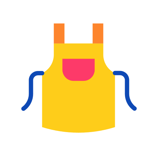 Apron chef apron clothes icon Apron chef apron clothes icon