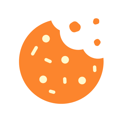 Cookie chocolate dessert biscuit icon
