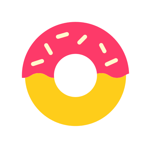 Donut food and restaurant baker doughnut icon Donut food and restaurant baker doughnut icon