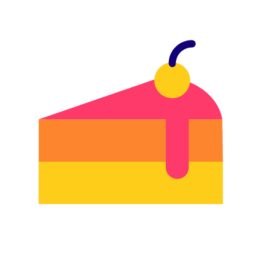 Cake sweet bakery slice icon Cake sweet bakery slice icon