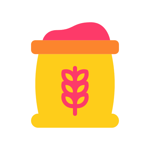 Flour flour food farming and gardening icon Flour flour food farming and gardening icon