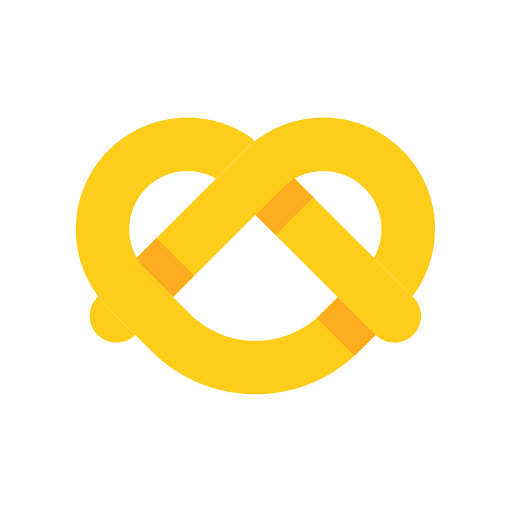 Pretzel snack oktoberfest food and restaurant icon Pretzel snack oktoberfest food and restaurant icon