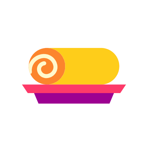 Roll cake cake food and restaurant dessert icon Roll cake cake food and restaurant dessert icon