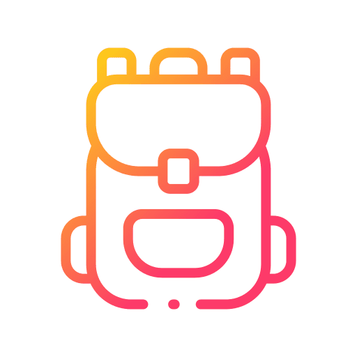 Bag school bag backpack baggage icon Bag school bag backpack baggage icon