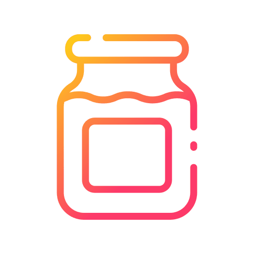 Jam jam food and restaurant conserve icon Jam jam food and restaurant conserve icon