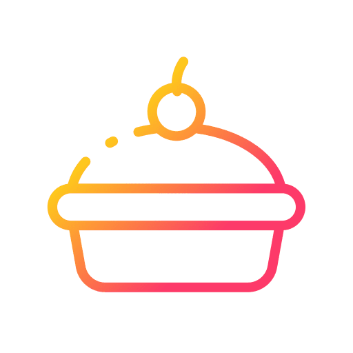 Pie dessert food and restaurant muffin icon Pie dessert food and restaurant muffin icon
