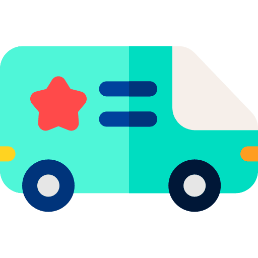 Car marketing van transportation icon