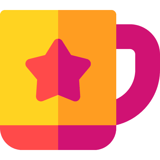 Cup drink food and restaurant star icon Cup drink food and restaurant star icon