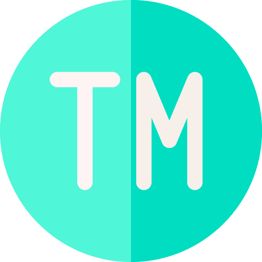Trademark copyright license trademark icon
