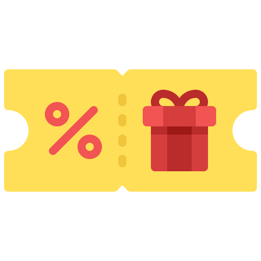Coupon offer sales commerce and shopping icon