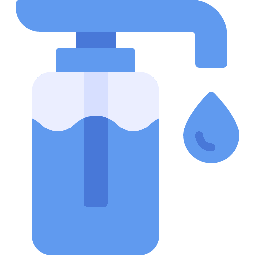 Liquid soap soap bottle washing hands liquid soap icon