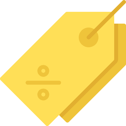 Price tag price tag percentage offer icon