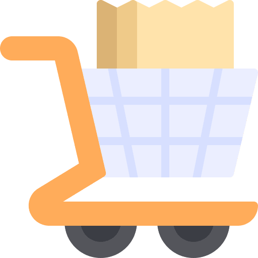 Shopping cart supermarket purchase shopping cart icon
