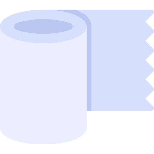 Tissue roll miscellaneous toilet paper hygienic icon