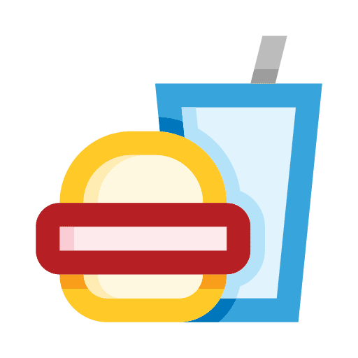 Fast food cheeseburger restaurant burger icon Fast food cheeseburger restaurant burger icon