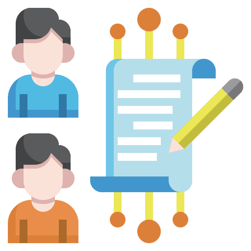 Agreement business and finance arrangement business partnership icon