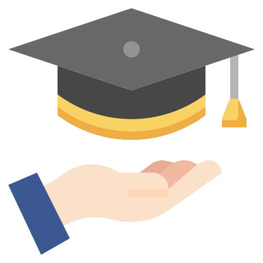 Graduation study graduation mortarboard icon