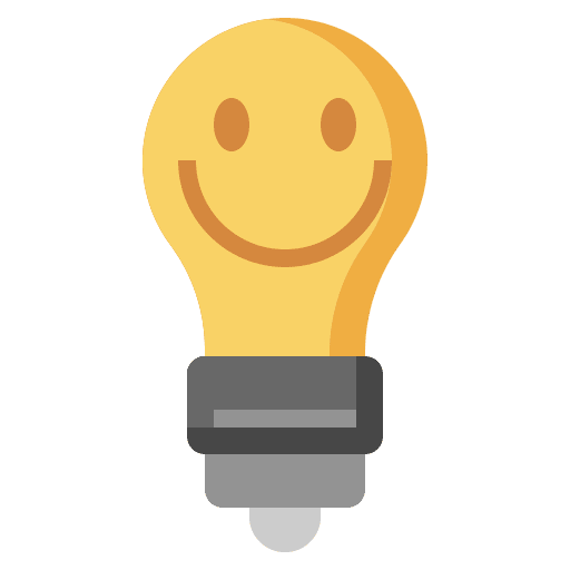 Idea electronics idea smiley icon Idea electronics idea smiley icon
