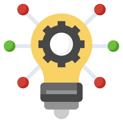 Intelligence gear light bulb intelligence icon Intelligence gear light bulb intelligence icon