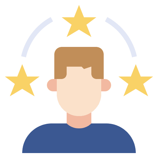 Talent star boy talent icon