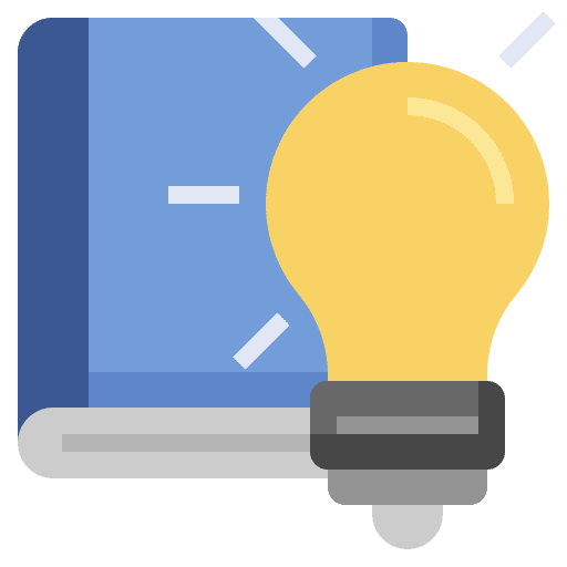 Idea learning creativity light bulb icon Idea learning creativity light bulb icon