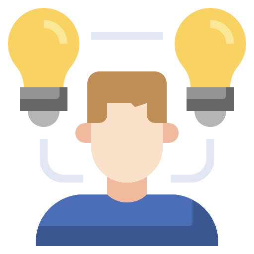 Innovation light bulb imagination solutions icon Innovation light bulb imagination solutions icon