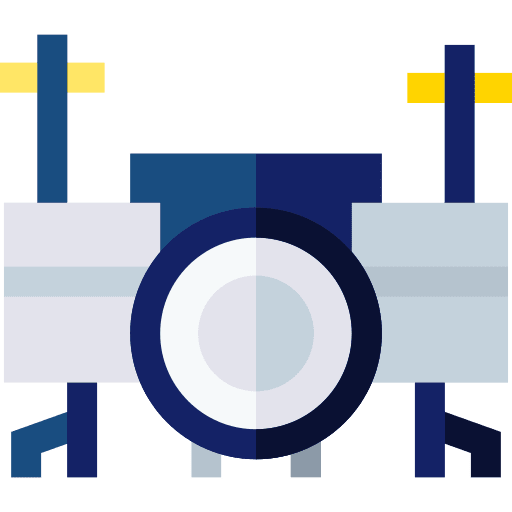 Drum orchestra musical instrument percussion instrument icon Drum orchestra musical instrument percussion instrument icon