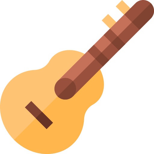 Guitar orchestra string instrument musical instrument icon Guitar orchestra string instrument musical instrument icon