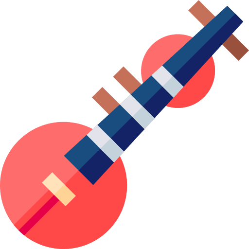 Sitar string instrument musical instrument sitar icon Sitar string instrument musical instrument sitar icon
