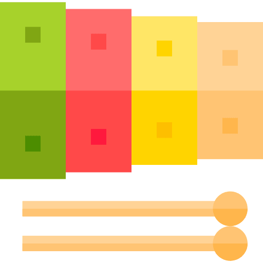 Xylophone music and multimedia percussion instrument musical instrument icon Xylophone music and multimedia percussion instrument musical instrument icon