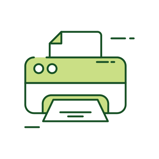 Printer machine business office printing icon Printer machine business office printing icon