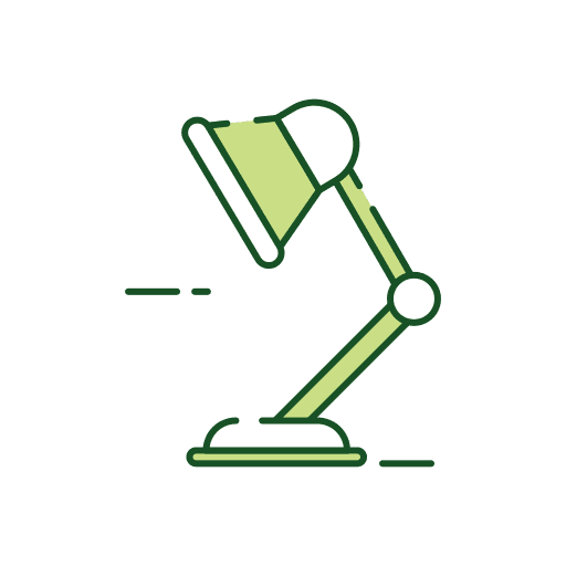 Table lamp light electronics office icon Table lamp light electronics office icon