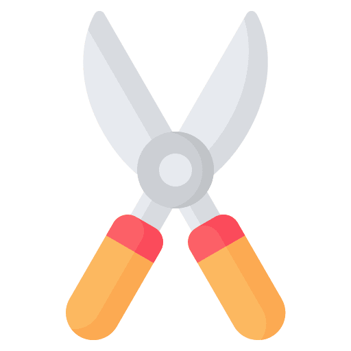 Shears scissors farming equipment icon Shears scissors farming equipment icon