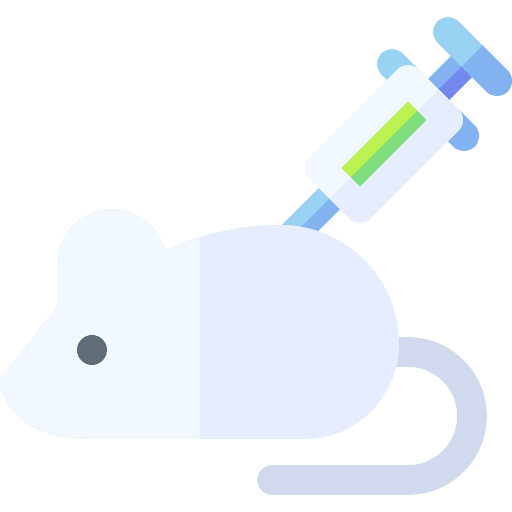 Animal test genetic test animal testing icon