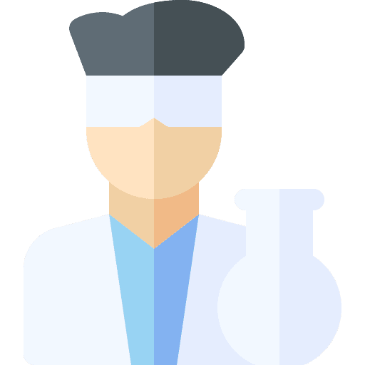 Chemist professions and jobs avatar experiment icon Chemist professions and jobs avatar experiment icon